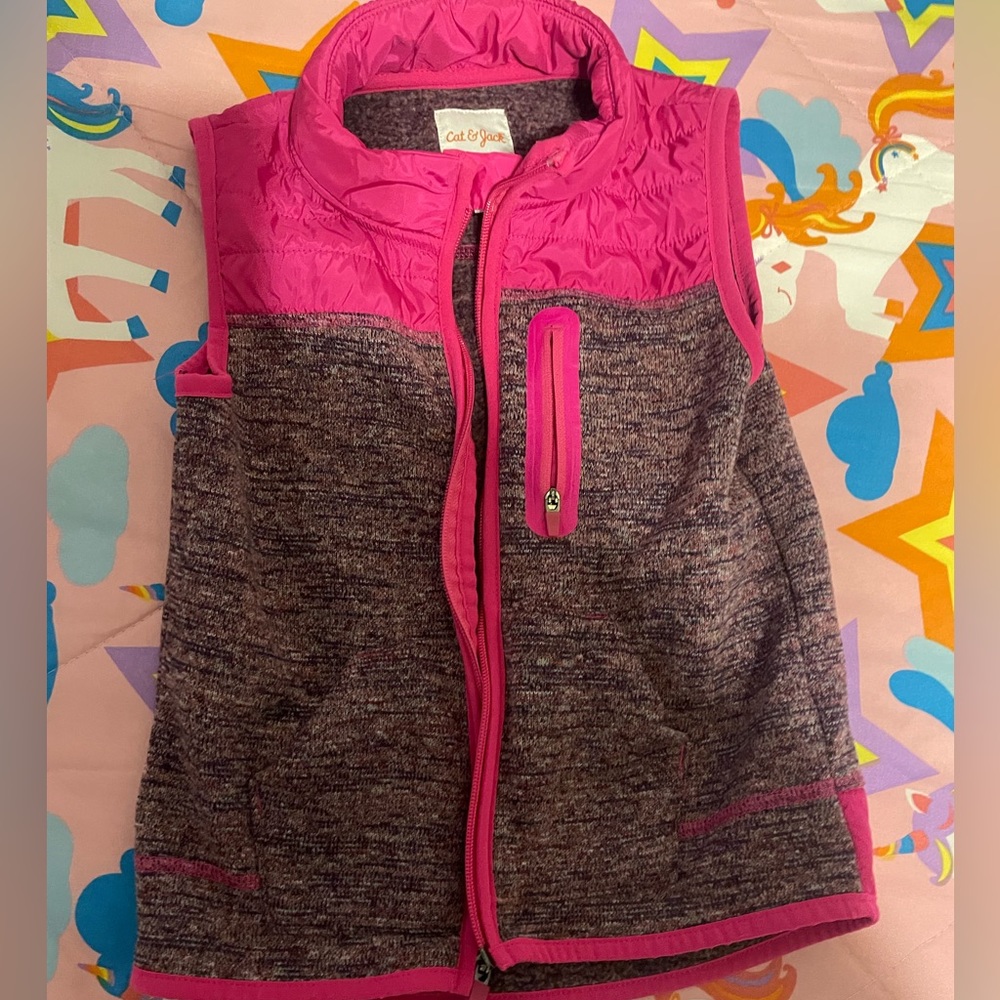 Girls cat and jack vest